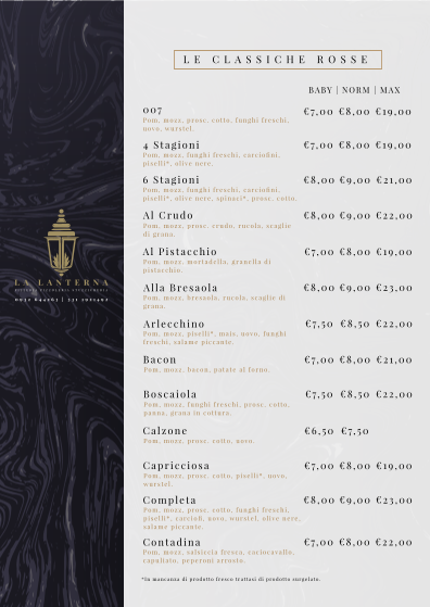 Menu Pizzeria La Lanterna-8