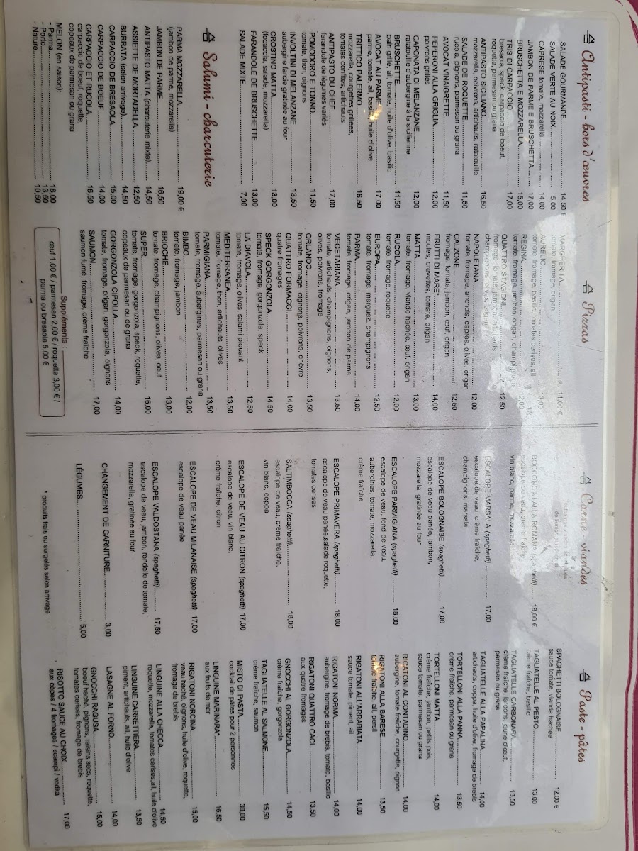 Menu Pizzeria La Matta-4