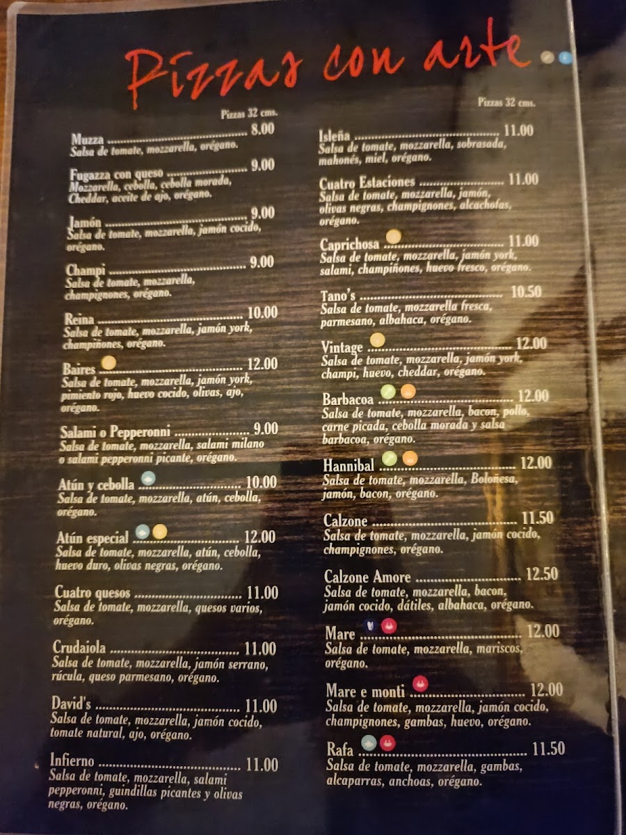 Menu Pizzería La Nonna De Portocristo-8