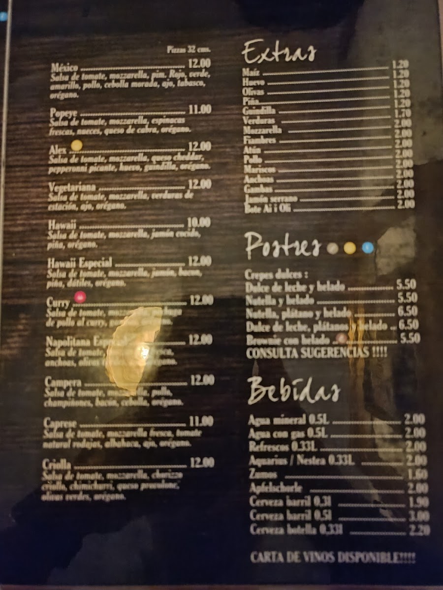 Menu Pizzería La Nonna De Portocristo-9