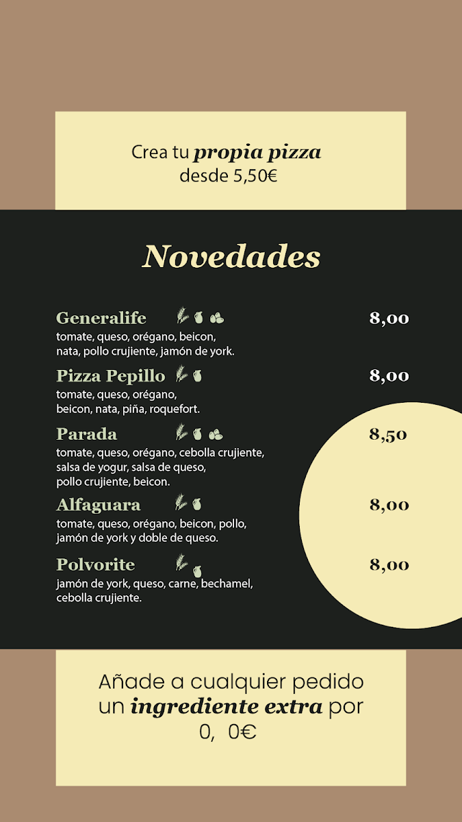 Menu Pizzeria La Parada-2