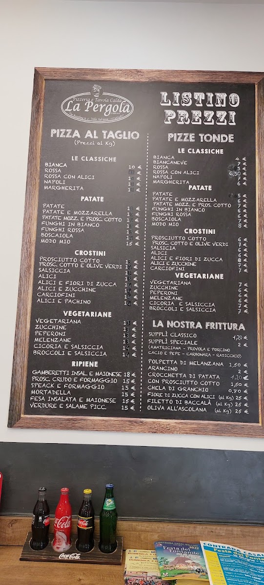 Menu Pizzeria La Pergola-2