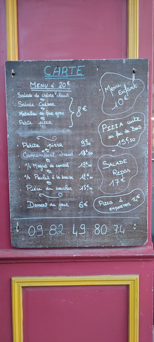 Menu Pizzeria La Provence Restaurant-6