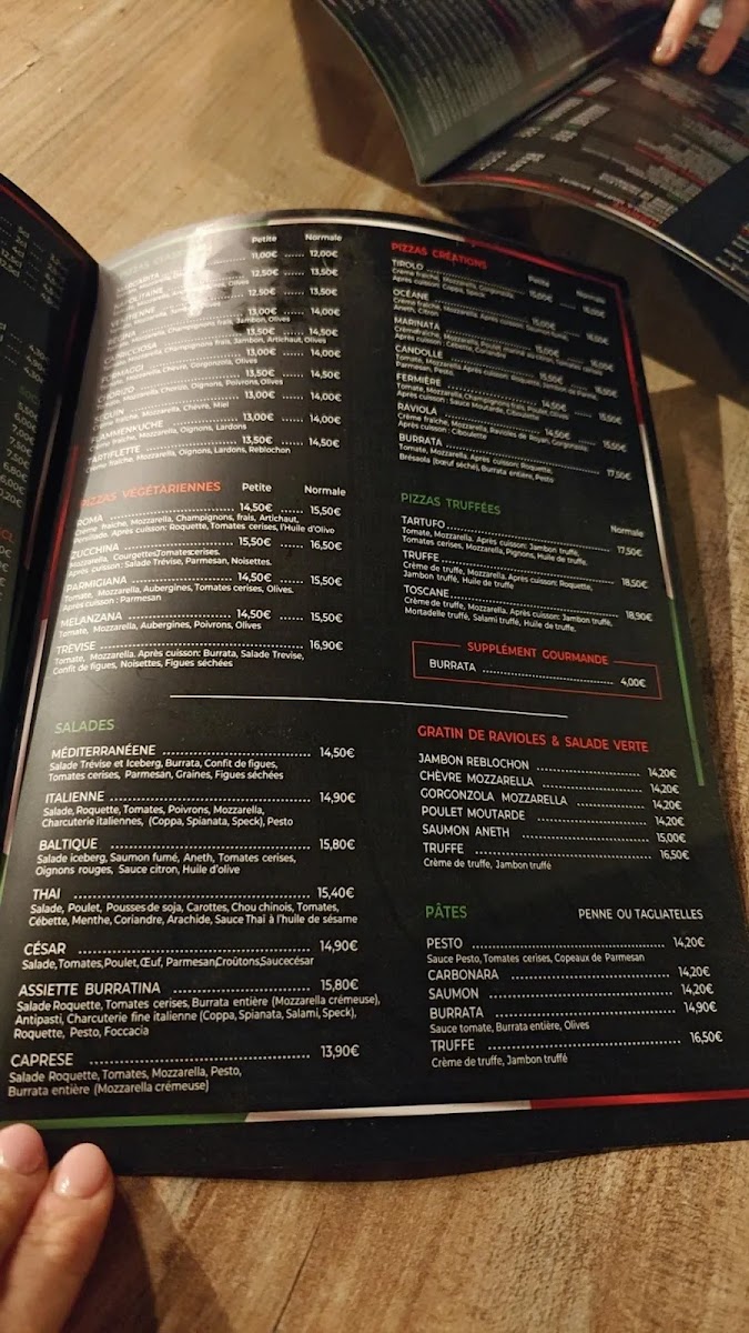Menu Pizzeria La Terrasse-2