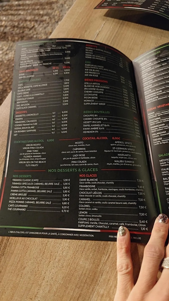 Menu Pizzeria La Terrasse-3