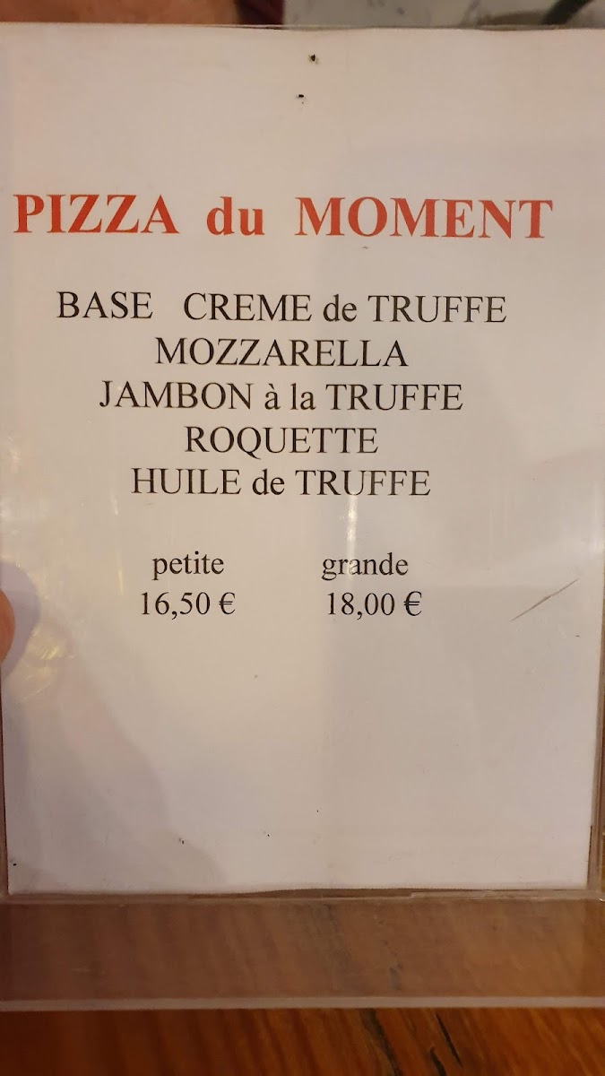 Menu Pizzeria La Terrasse-7