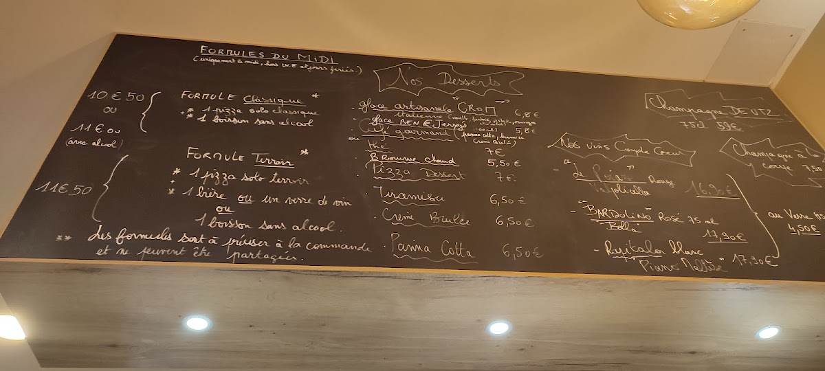 Menu Pizzeria L'antica Chanzy-9