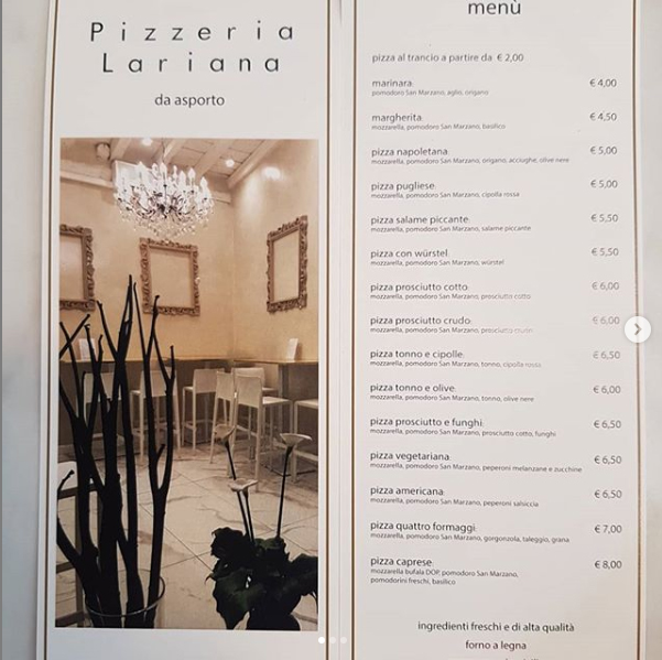Menu Pizzeria Lariana-7