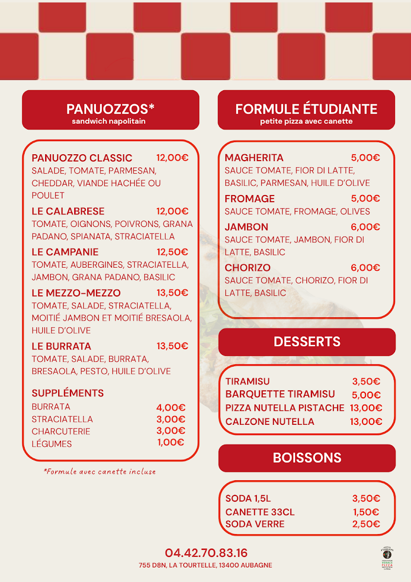 Menu Pizzeria Le Fétou (Halal)-1