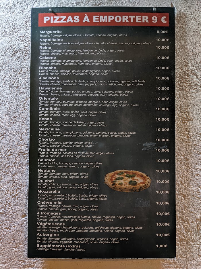 Menu Pizzeria Le Palais-6