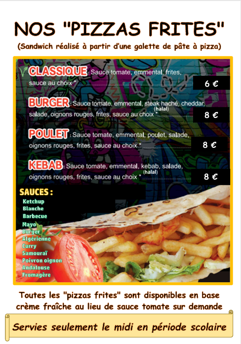 Menu Pizzeria Le Petit Croc-4