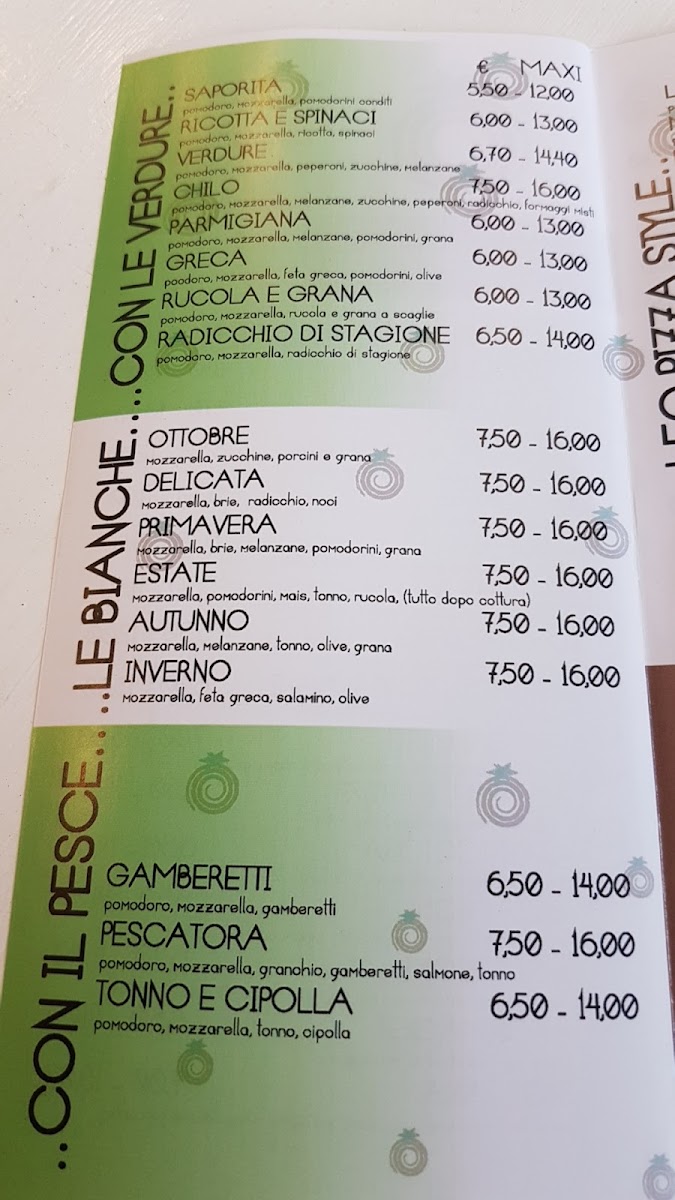 Menu Pizzeria Leo Pizza S.r.l.-2