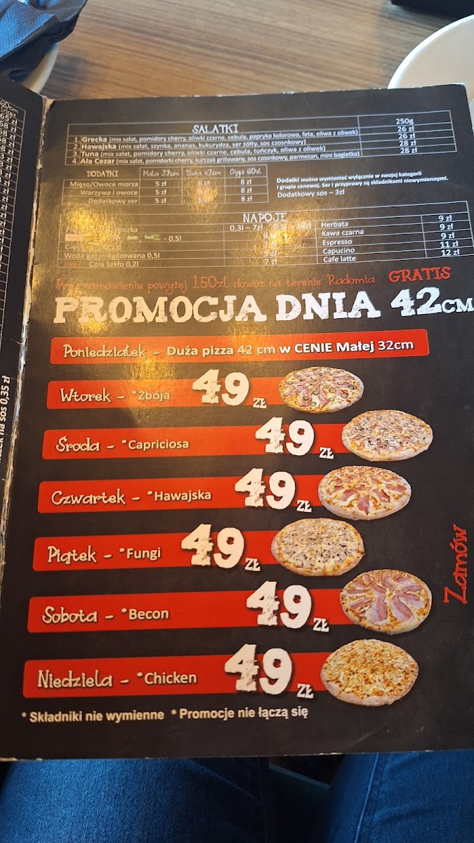 Menu Pizzeria Level Up-1