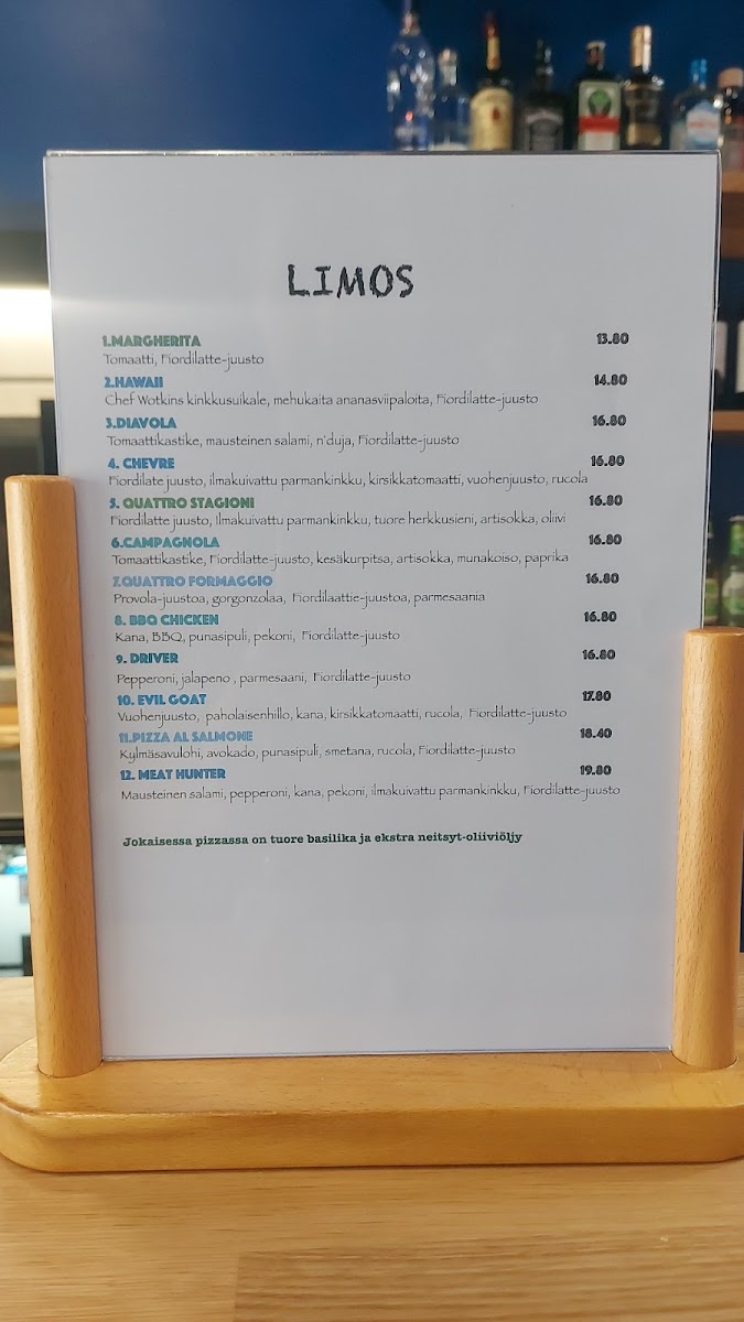 Menu Pizzeria Limos-5