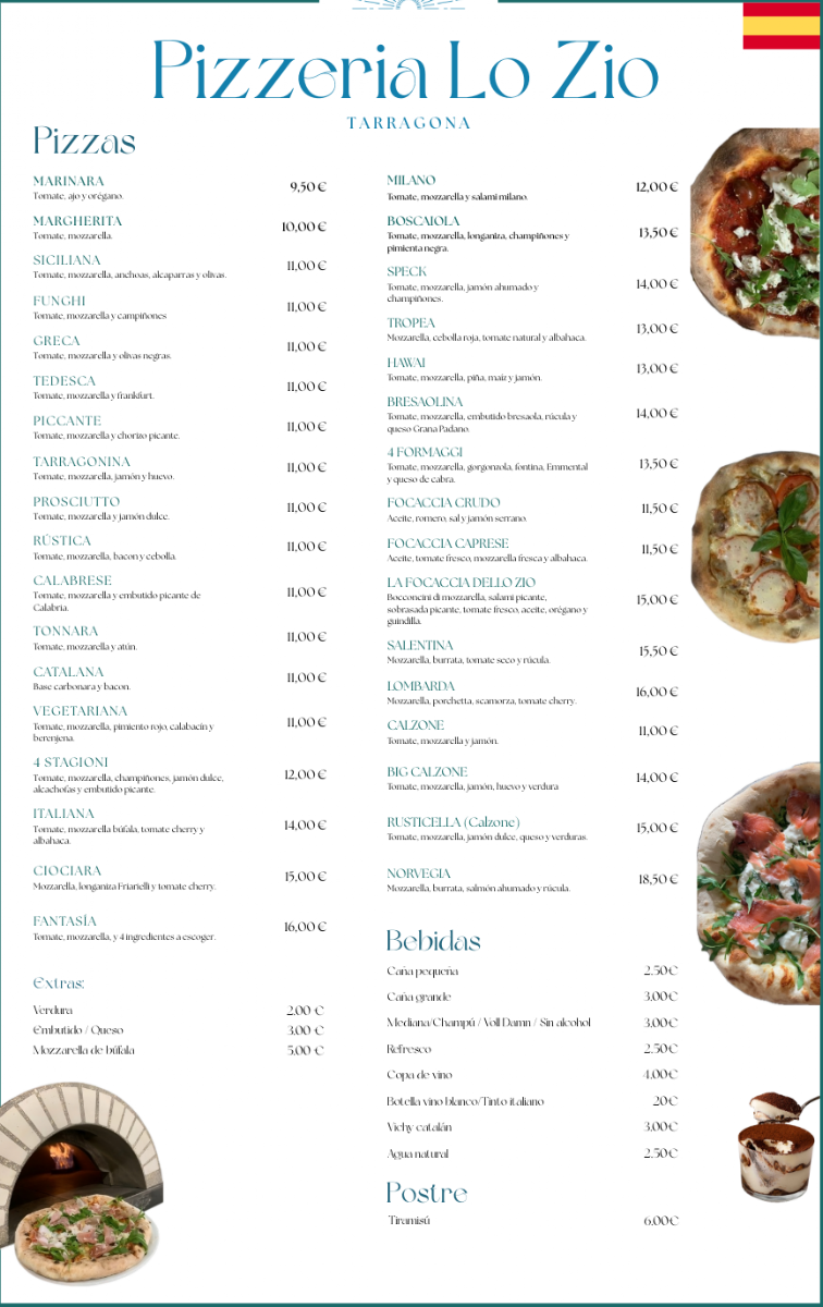 Menu Pizzeria Lo Zio-3