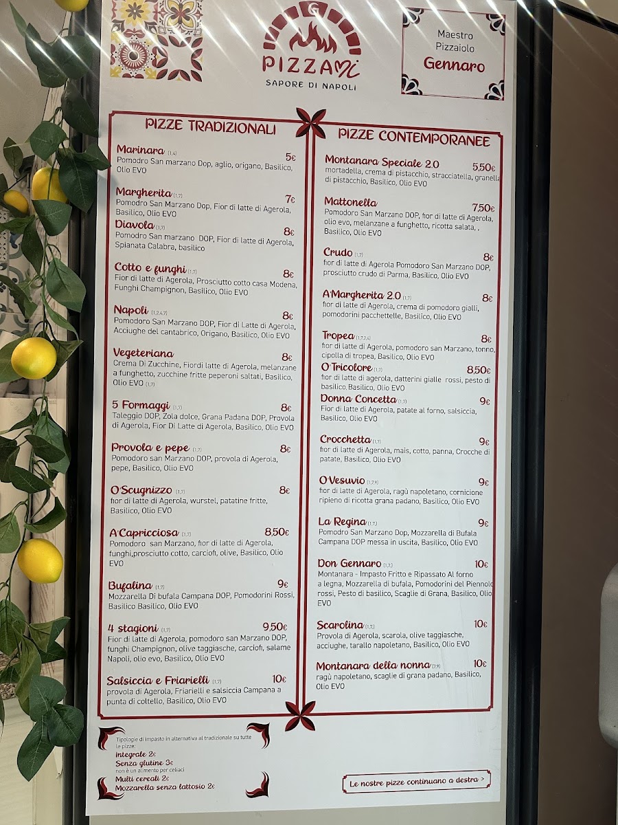 Menu Pizzeria Made In Italy-1