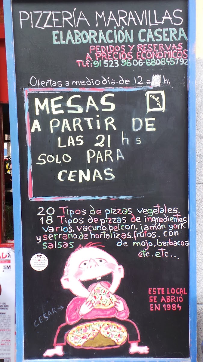 Menu Pizzeria Maravillas-1