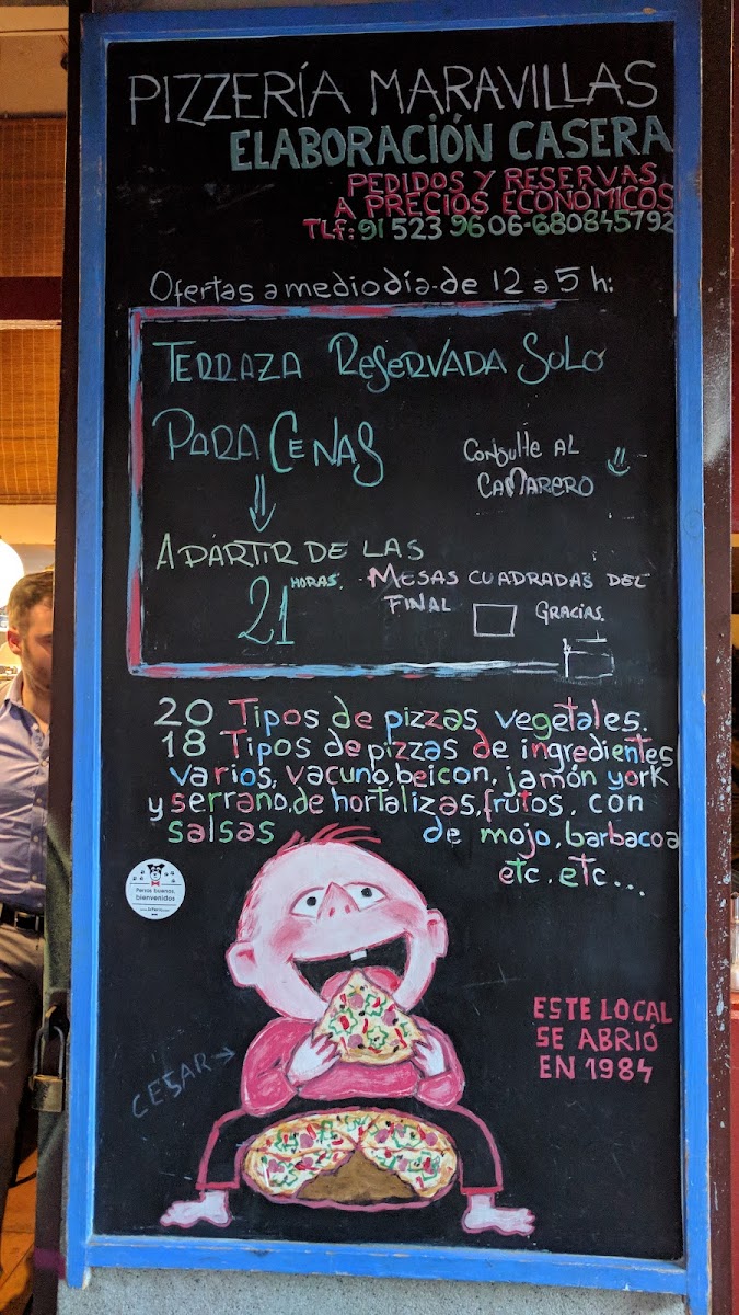 Menu Pizzeria Maravillas-5