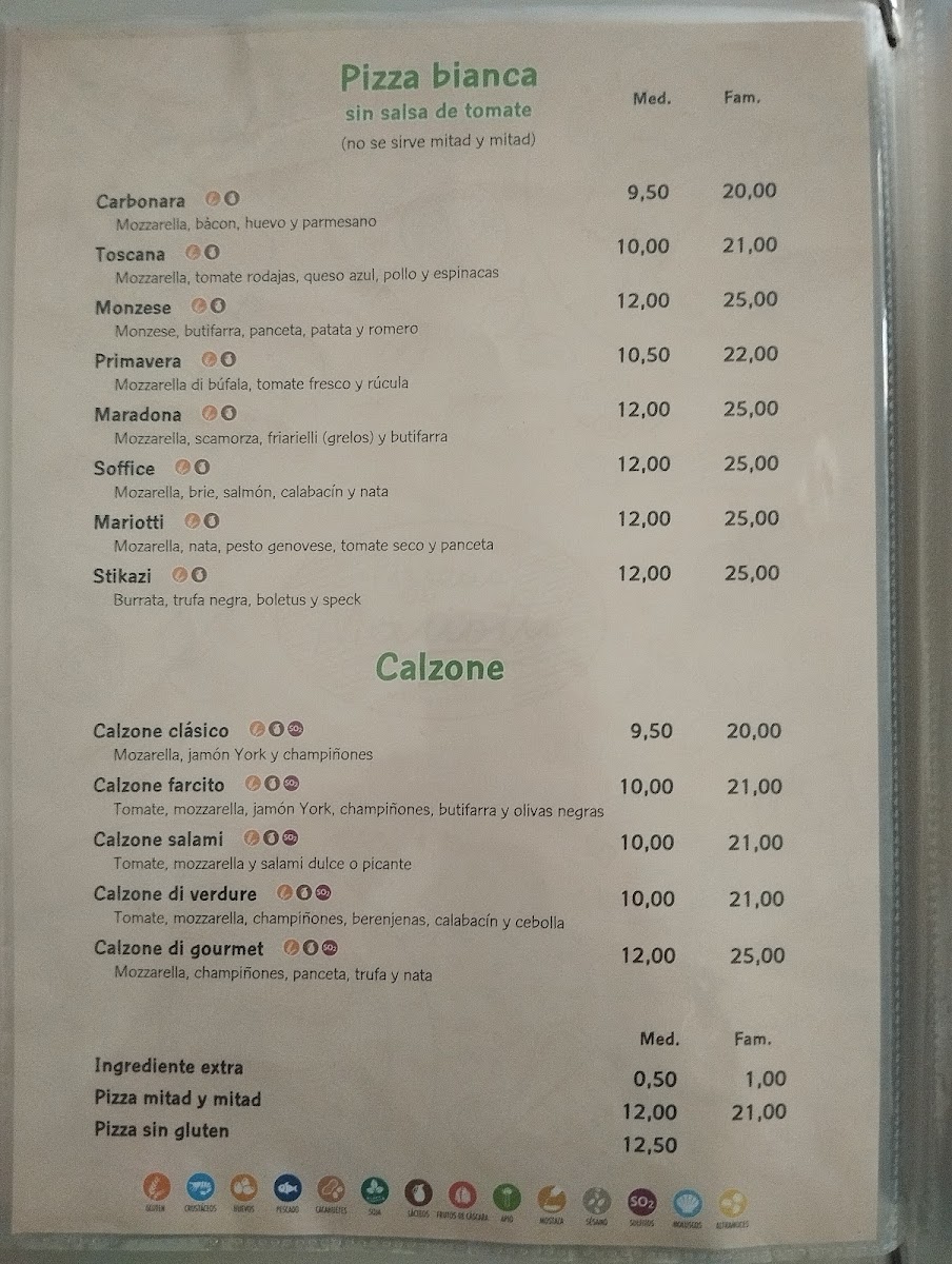 Menu Pizzeria Mariotti Canet-1