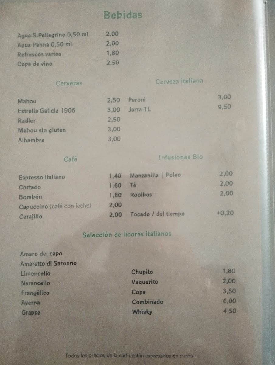 Menu Pizzeria Mariotti Canet-8