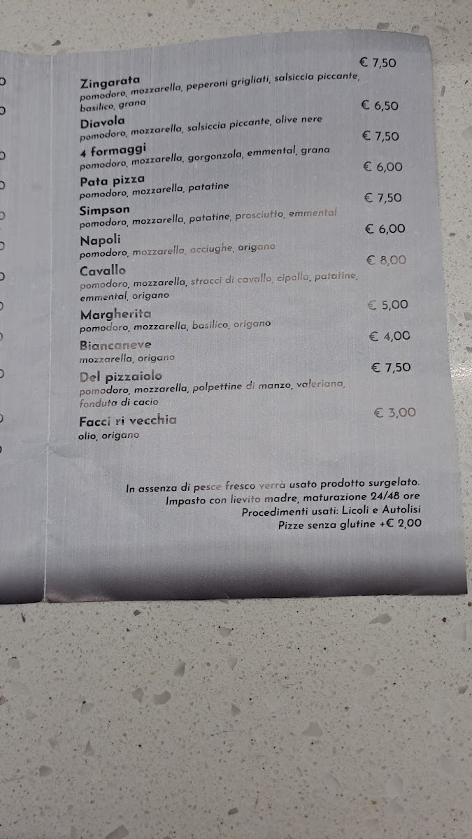 Menu Pizzeria Maurizio-2