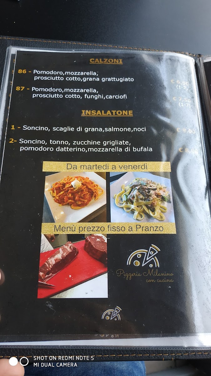 Menu Pizzeria Milanino Con Cucina-7