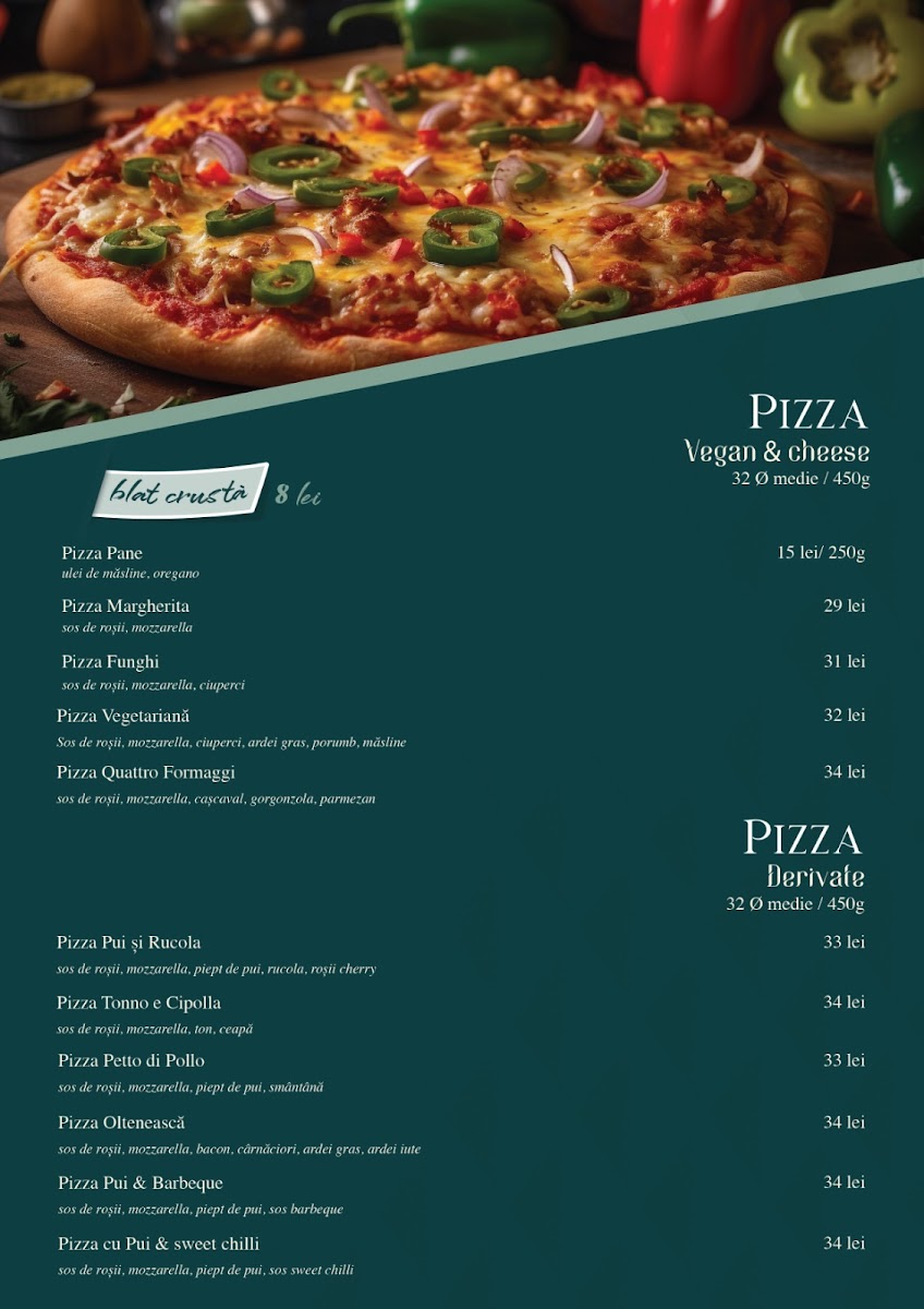 Menu Pizzeria Milano-3