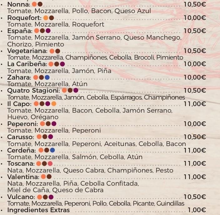 Menu Pizzeria Milpastas-7