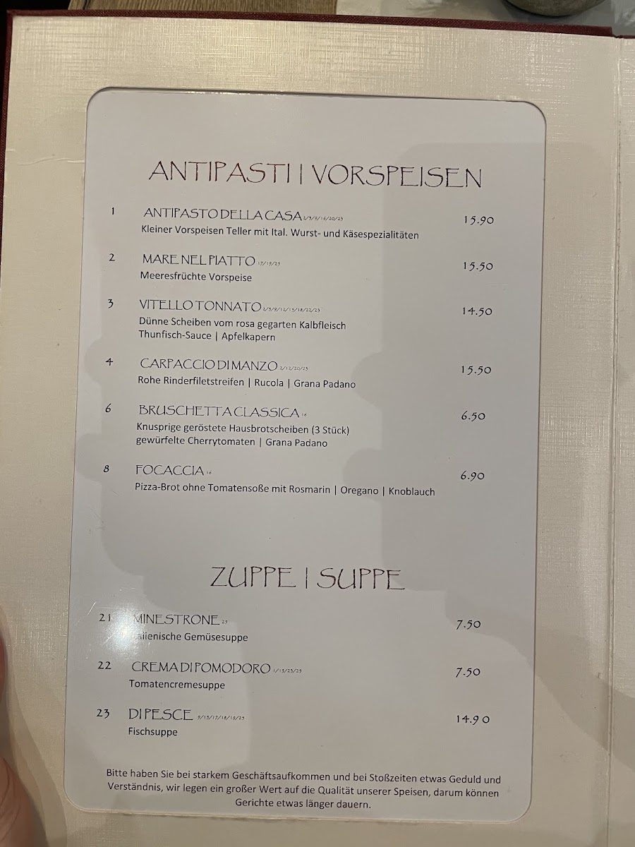 Menu Pizzeria Moderna 'der Neue Löwe'-7