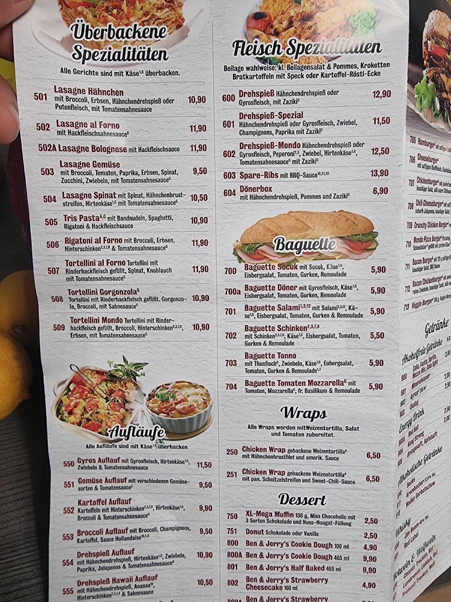 Menu Pizzeria Mondo-3