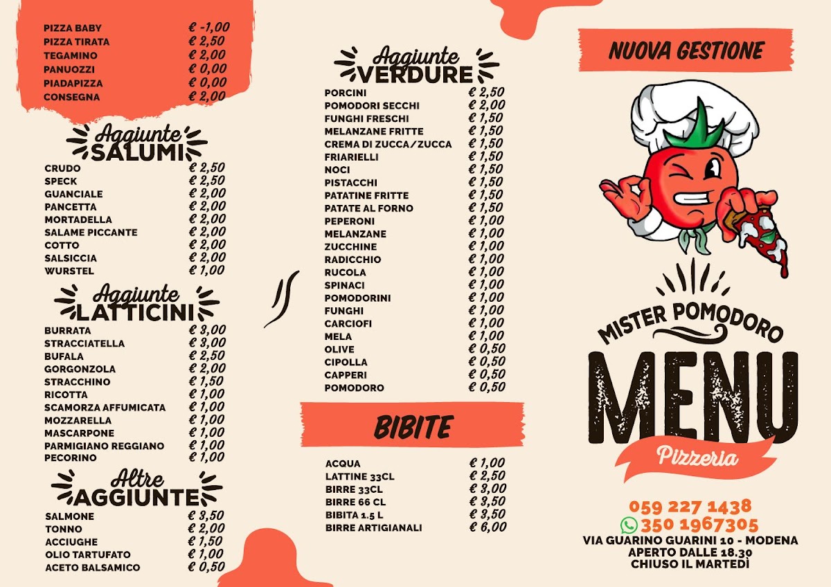 Menu Pizzeria Mr. Pomodoro-1