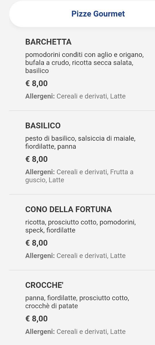 Menu Pizzeria Napoletana By Sciuscià-2