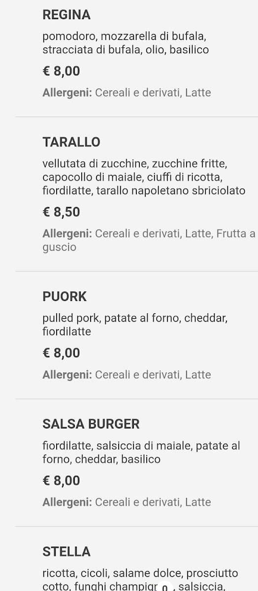 Menu Pizzeria Napoletana By Sciuscià-3