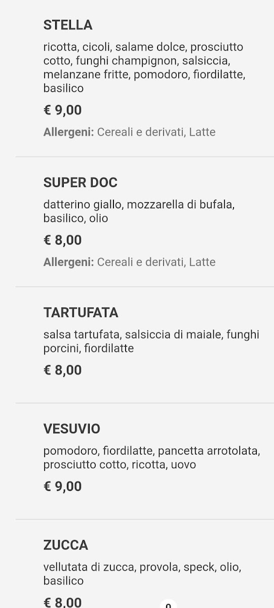 Menu Pizzeria Napoletana By Sciuscià-4