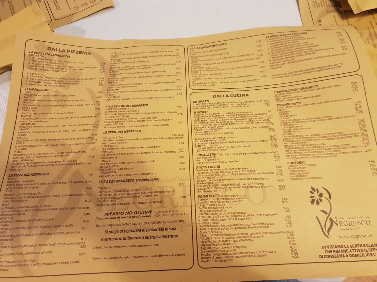 Menu Pizzeria Negresco-5