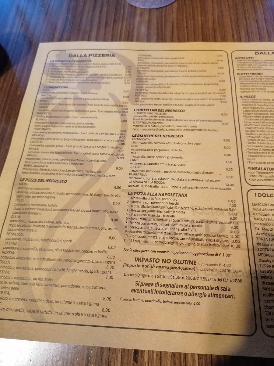 Menu Pizzeria Negresco-6