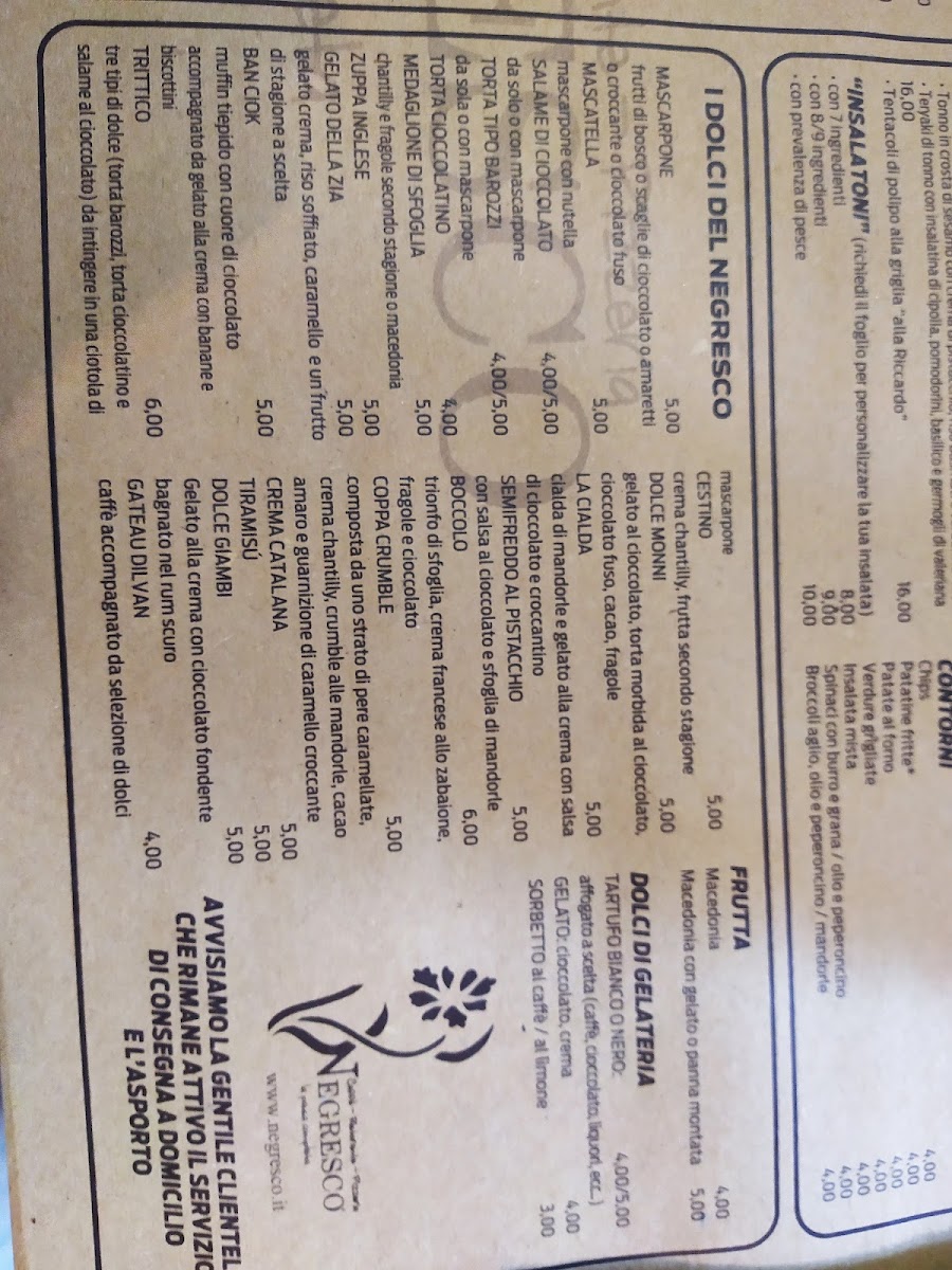 Menu Pizzeria Negresco-8