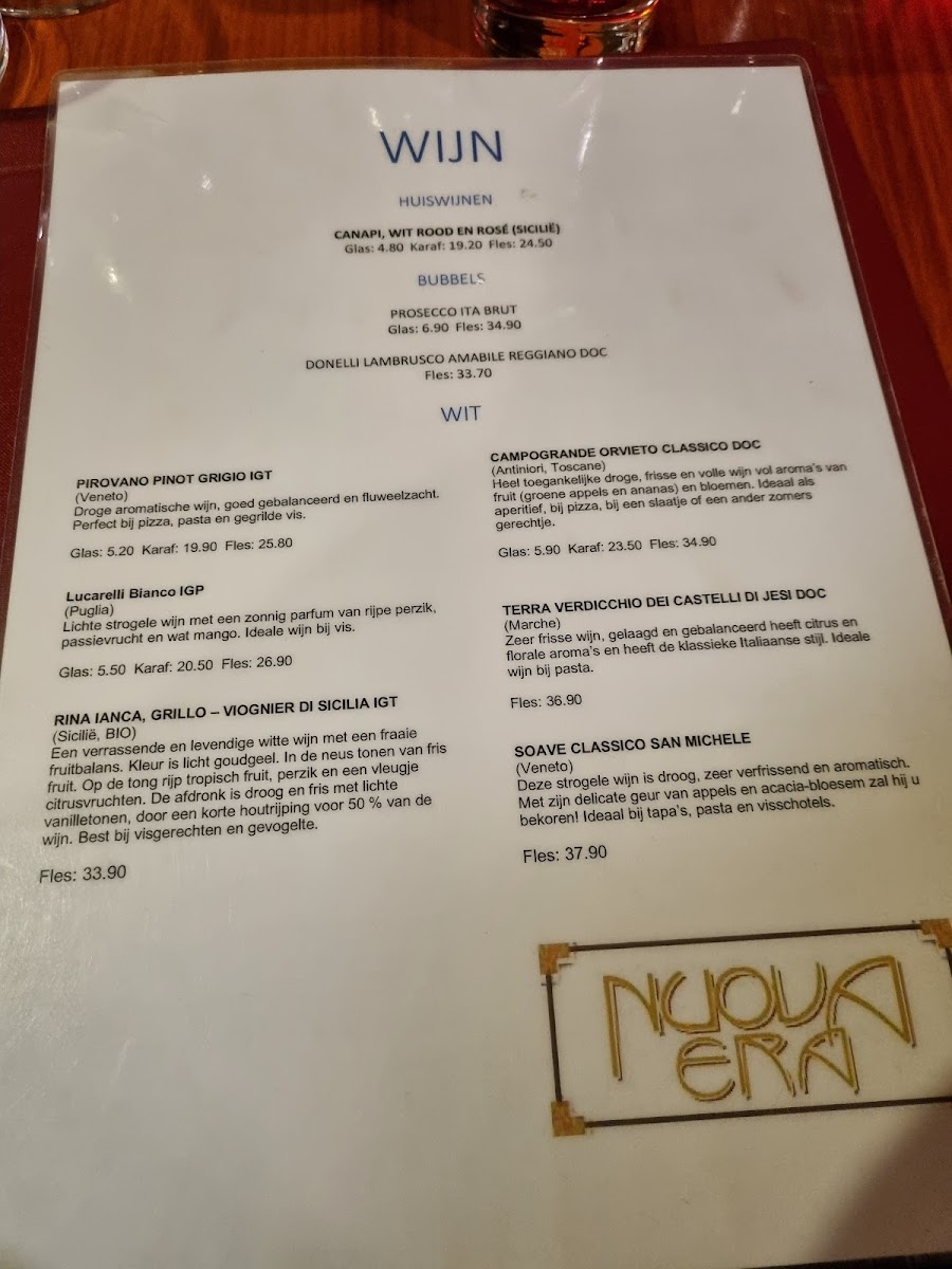 Menu Pizzeria Nuova Era????-2