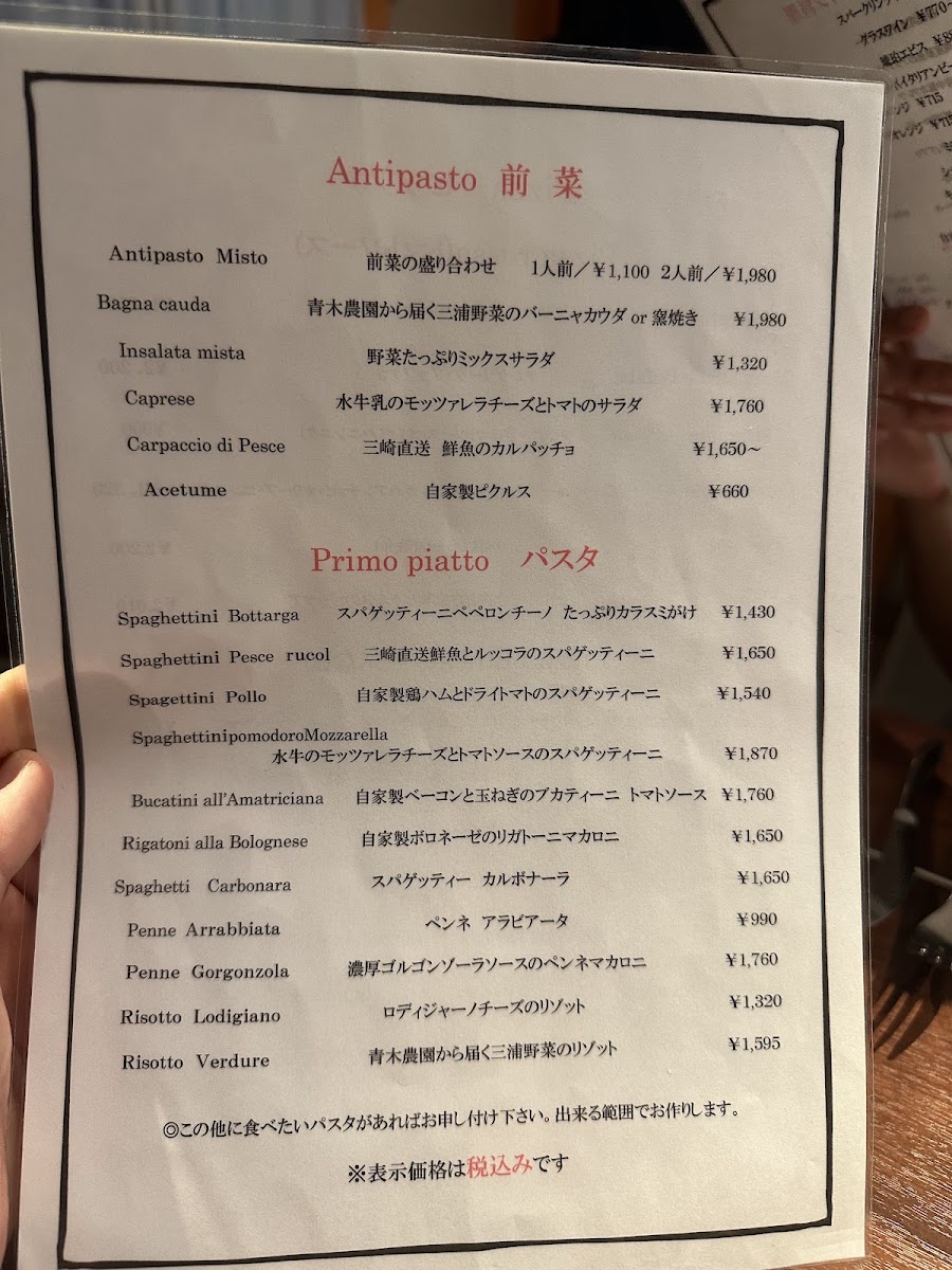 Menu Pizzeria Oasi-7