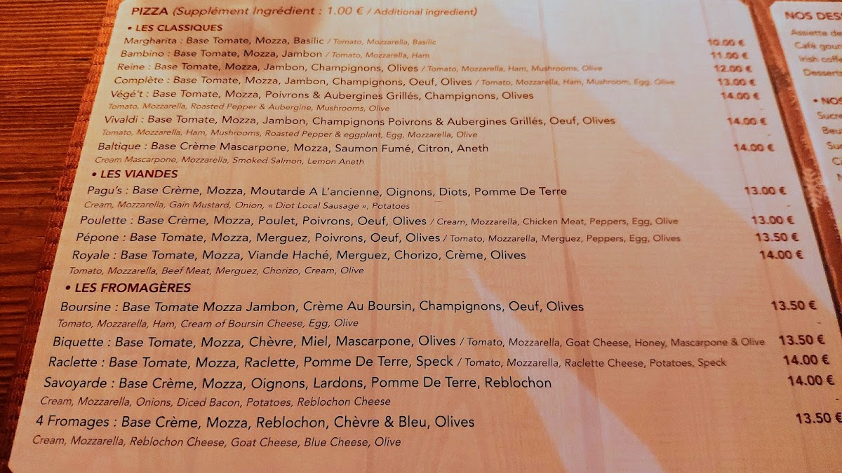 Menu Pizzeria Pagu's Monchu's-8