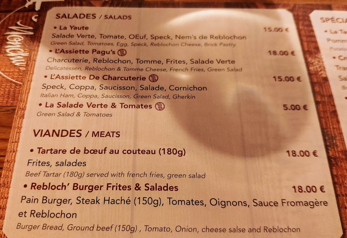 Menu Pizzeria Pagu's Monchu's-9