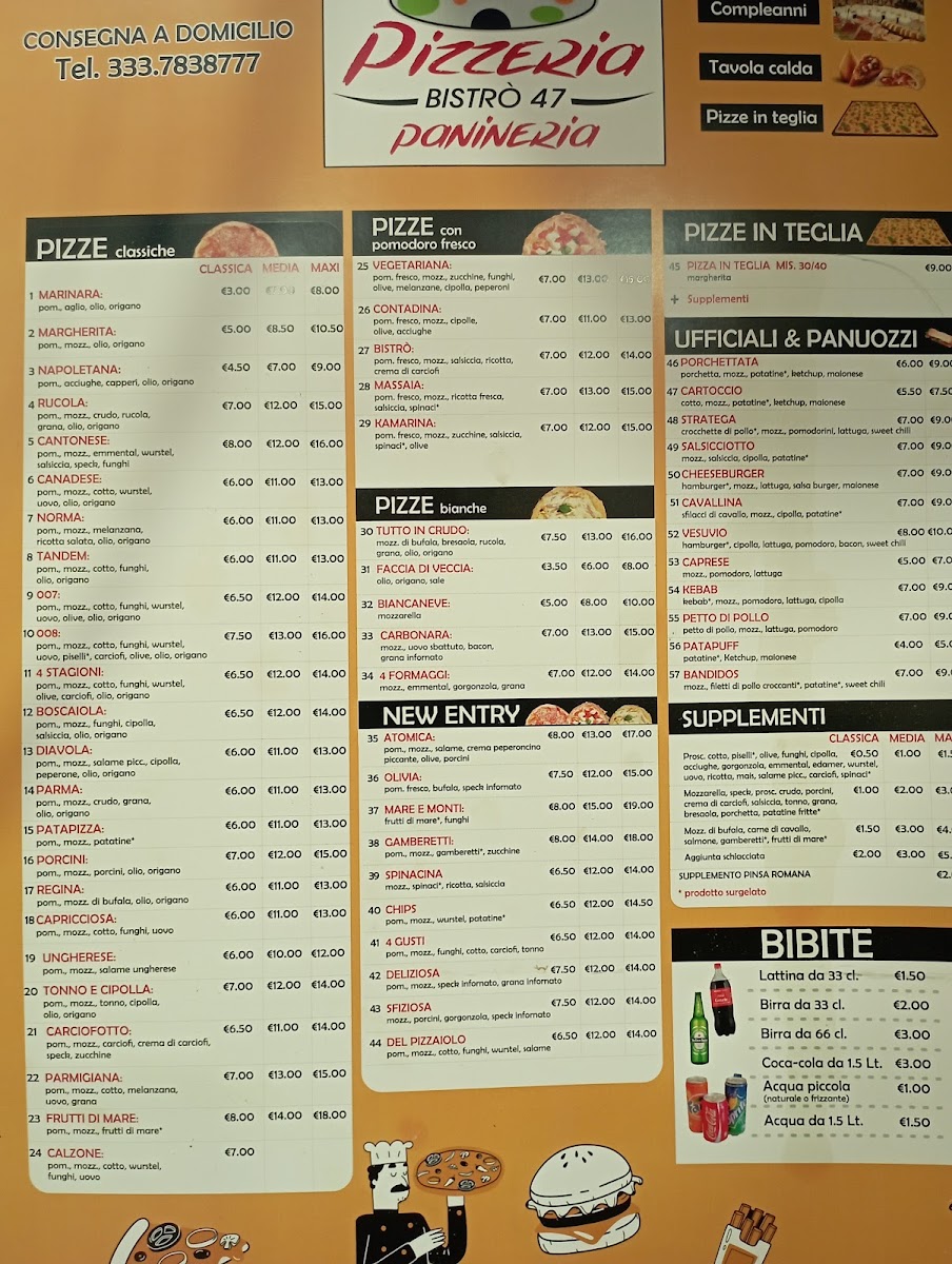 Menu Pizzeria Panineria Bistrò 47-1