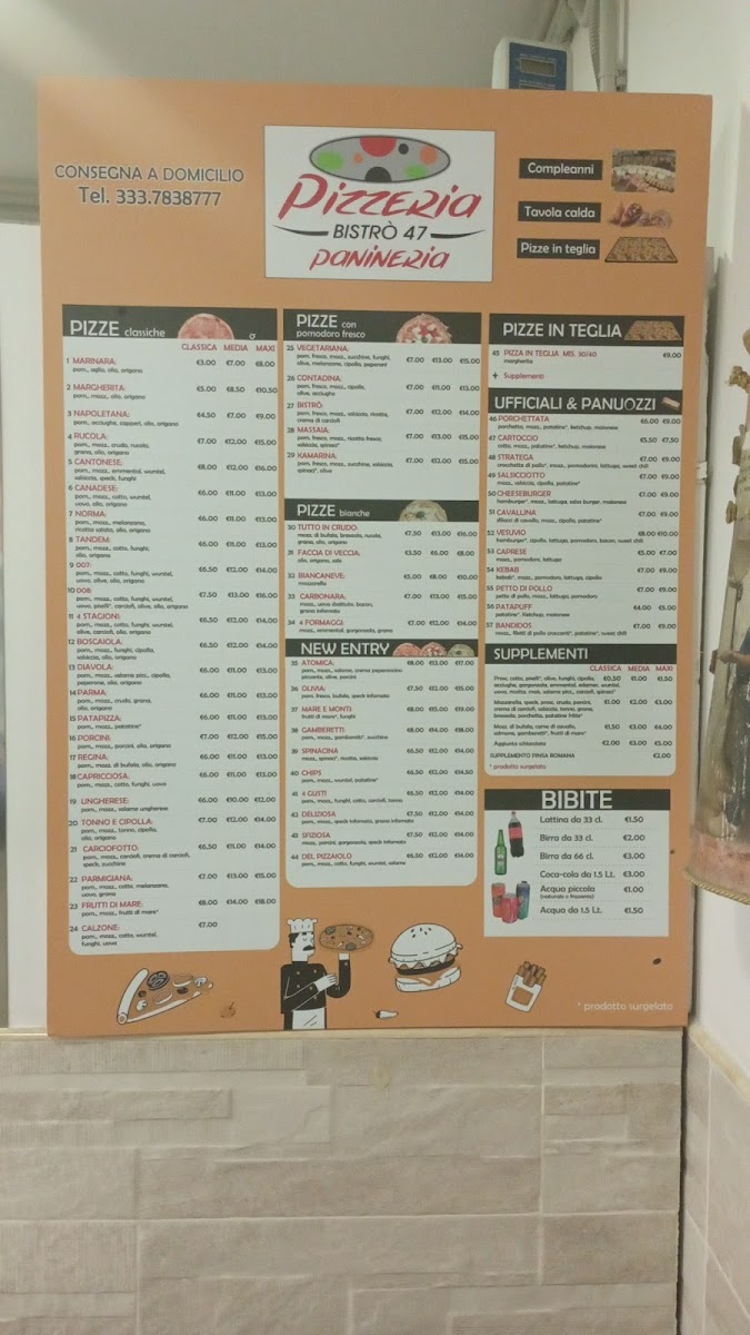 Menu Pizzeria Panineria Bistrò 47-2