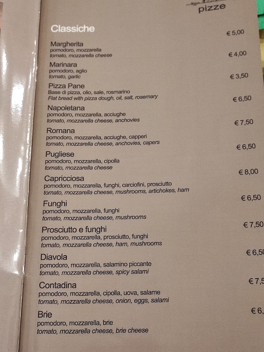 Menu Pizzeria Pino S.n.c. Di Gorghetto Mara E Ivan-7