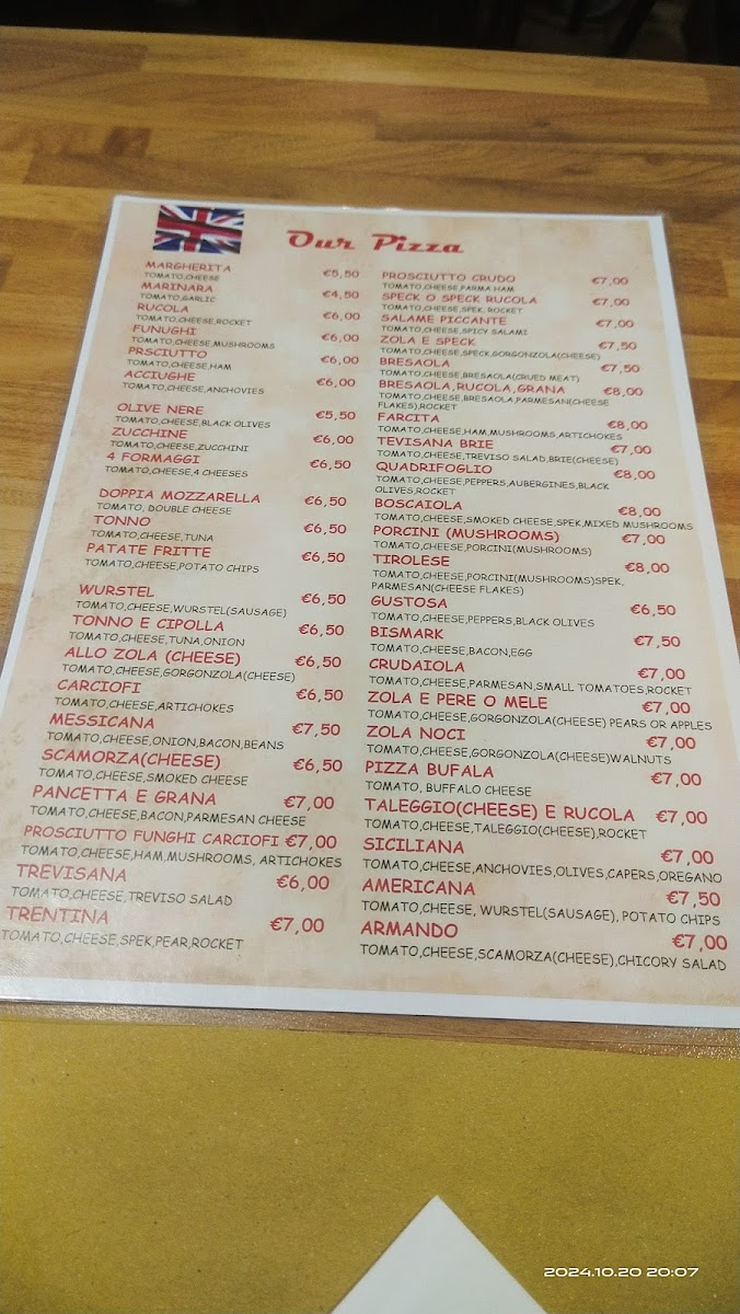 Menu Pizzeria Quadrifoglio-1