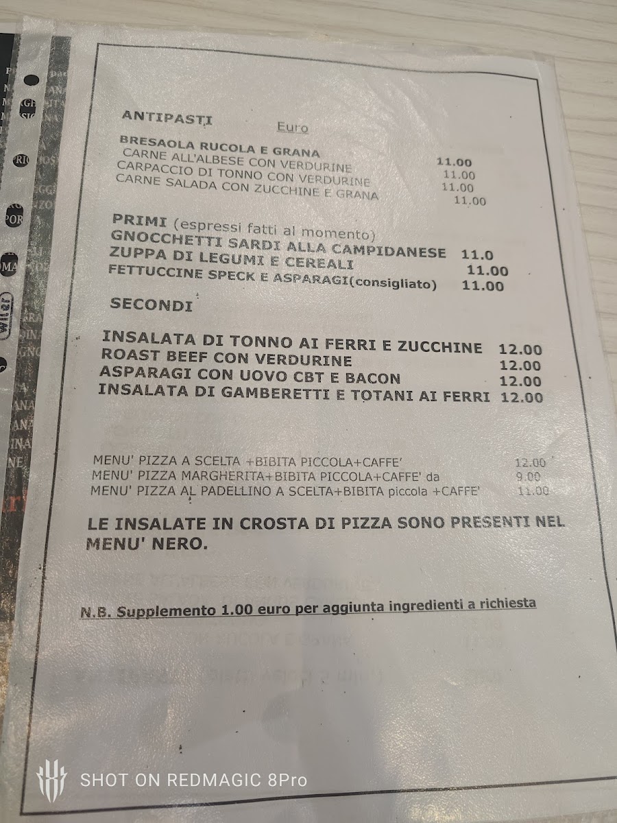 Menu Pizzeria Quick Dei Giovani-1