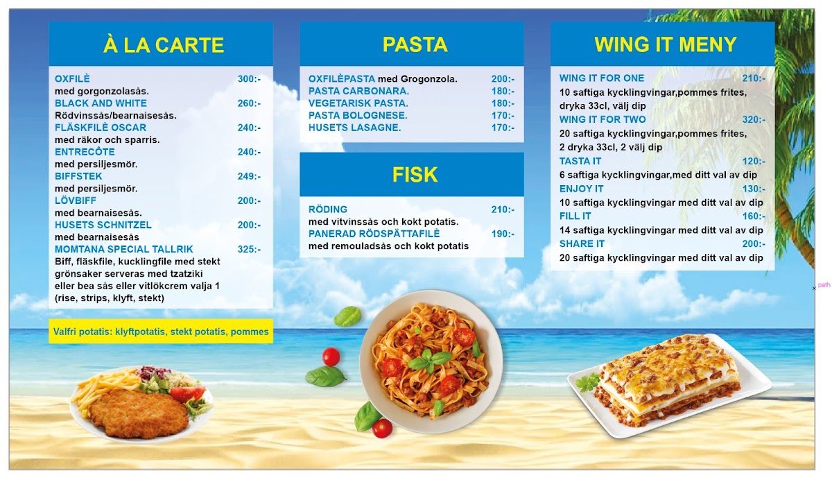 Menu Pizzeria& Restaurang Montana-4