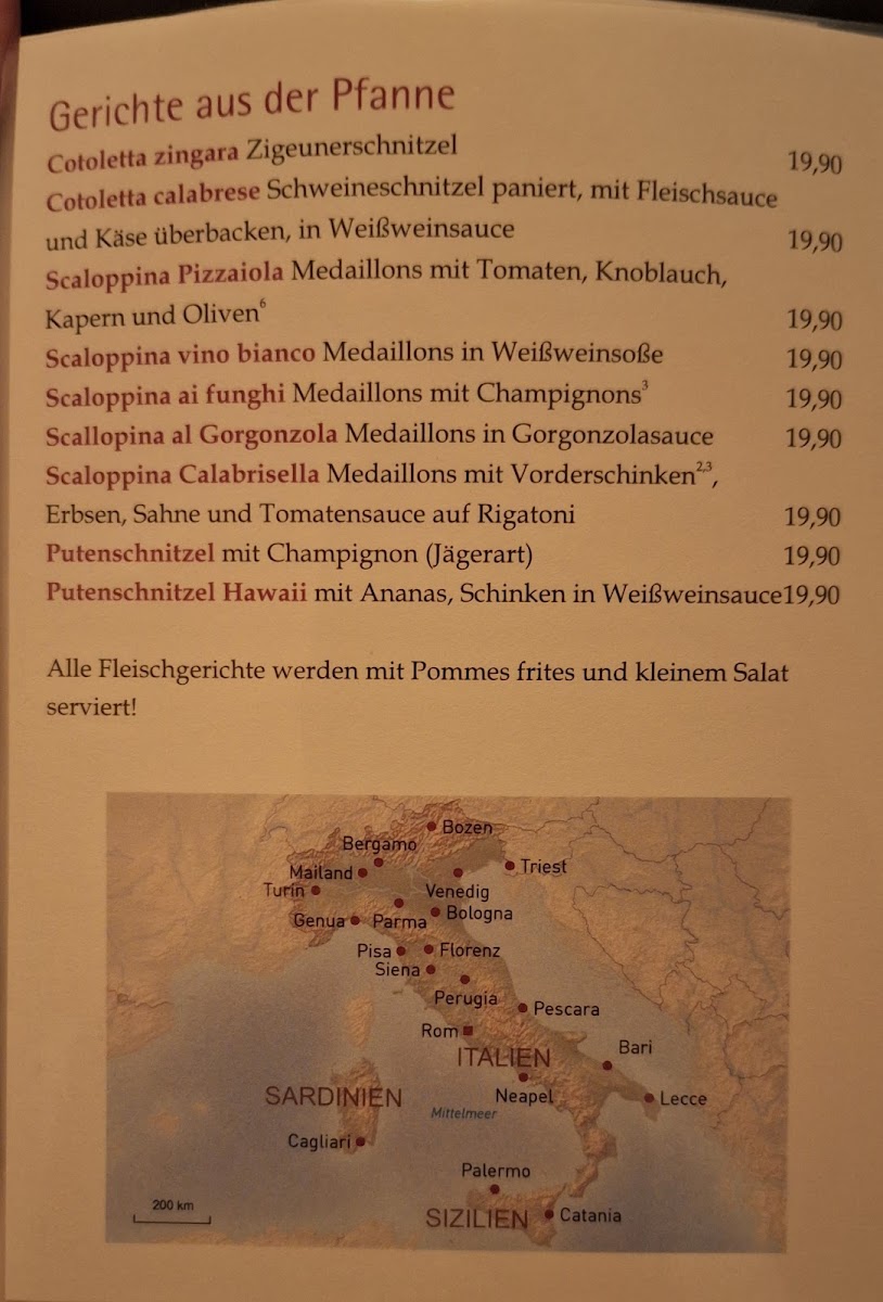 Menu Pizzeria Rialto Am Regen-1