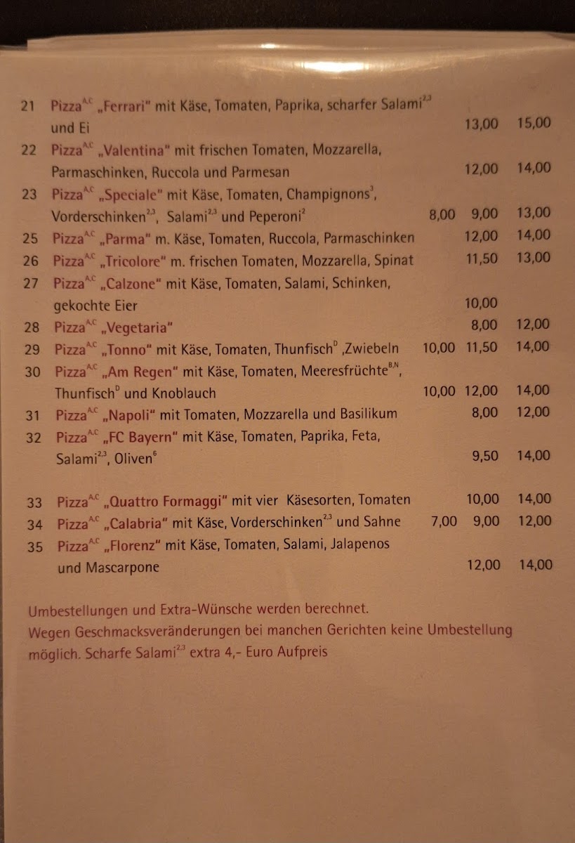 Menu Pizzeria Rialto Am Regen-5