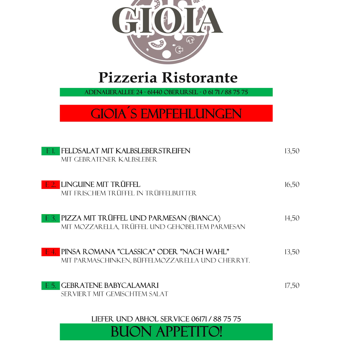 Menu Pizzeria Ristorante Gioia-6